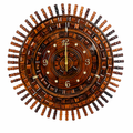 Tukri Wooden Wall Clock Large
